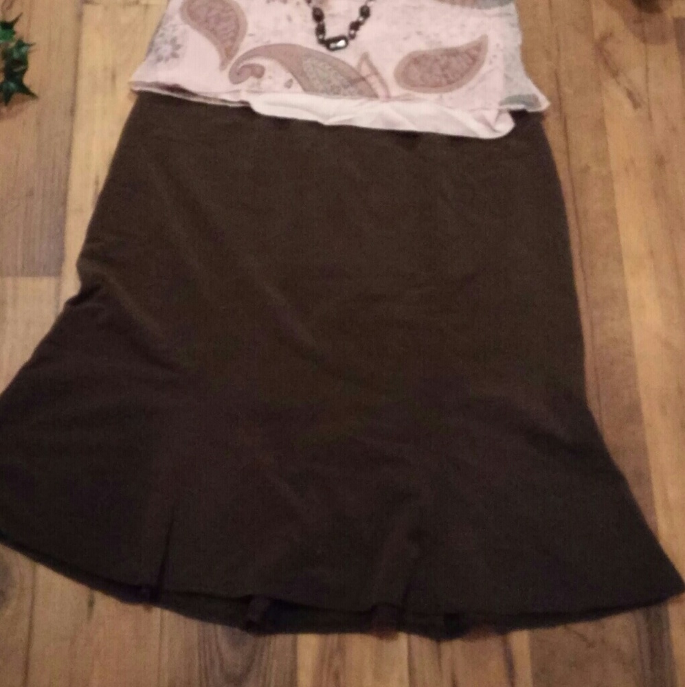 💜Midi Skirt